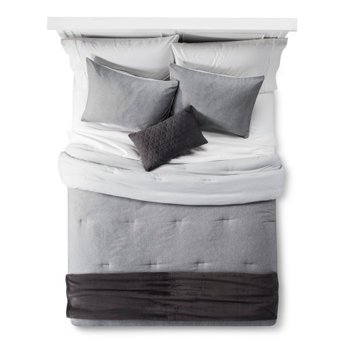 Gray Heather Comforter Set Room Essentials