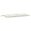 vidaXL Garden Bench Cushion Melange Cream 39.4"x19.7"x2.8" Fabric - 2 of 4