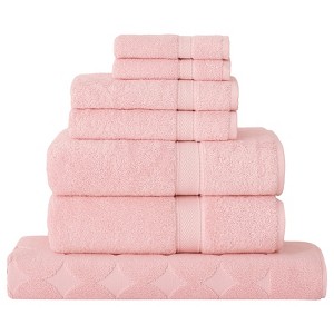 Linum Home Textiles 100% Turkish Cotton Sinemis Terry 7 Piece Towel Set - 1 of 1