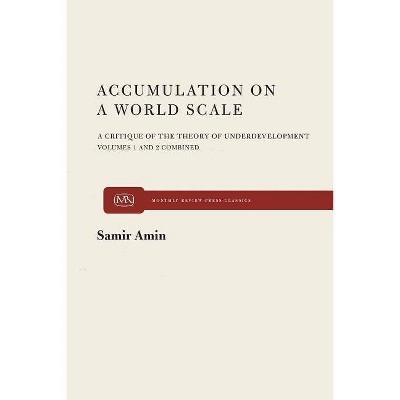 Accumulation on a World Scale - by  Samir Amin (Hardcover)