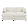 NicBex Couches for Living Room 75.6" Modular Sectional Sofa Modern L-Shape Corduroy Upholstered Sofa Couch with Side Storage Pockets, Beige - 4 of 4