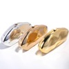 Acrylic Clutch Purse for Women Evening Bag, Irregular Shell Acrylic Purse Box Clutch with Chain for Party Wedding Prom, Gold - 2 of 4