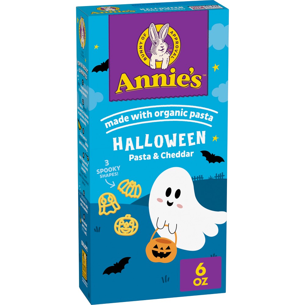 Annie's Organic Halloween Cheddar Mac and Cheese - 6oz: No Artificial Flavors, No Added Sugar