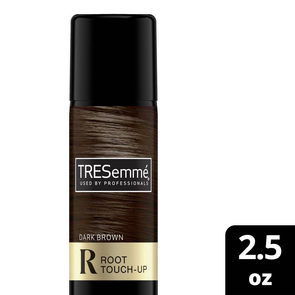 Photos - Hair Dye TRESemme Root Touch-Up Temporary Dark Brown Hair Color Spray - 2.5 fl oz 