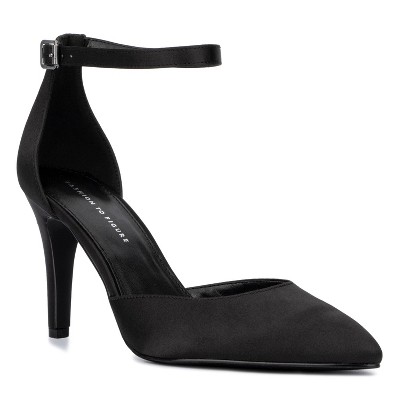 Fashion To Figure Women's Sheera Heels - Wide Width - 10, BLACK