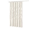 Tufted Semi-Sheer Shower Curtain - 2 of 4