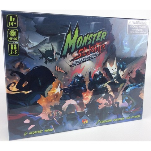 Monster Slaughter Underground Board Game Target