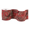 Melrose Wired Polyester Ribbon 6" x 5 yds. - image 2 of 3