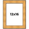 PosterPalooza | Embellished Gold Picture Frame - UV Acrylic, Foam Board Backing, Hanging Hardware - 2 of 4