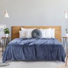 PiccoCasa Soft Warm Flannel Fleece Fuzzy Plush Lightweight Microfiber Bed Blanket - 2 of 4