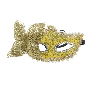 Unique Bargains 3D Butterfly Half Face Party Mask 1 Pc - 1 of 4