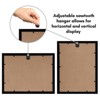 Americanflat 10x13 Picture Frame in Black - Composite Wood with Shatter Resistant Glass - Horizontal and Vertical Formats for Wall - 3 of 4