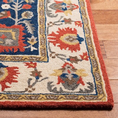 Heirloom Ivory Wool 6' x 9' Hand-Tufted Rectangular Rug