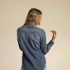 Women's Wo's Yoakam Denim Blouse - Sendero Provisions Co. - 2 of 4