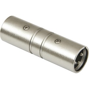 American Recorder Technologies XLR Male to XLR Male Adapter Nickel - 1 of 1