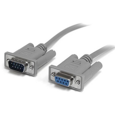 StarTech.com Serial Null modem cable - DB-9 (F) - DB-9 (F) - 10 ft - DB-9 Female - DB-9 Male - 10ft