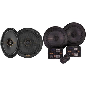 Kicker 51KSS6504 KS-Series 6.5" Component system with 1" tweeters  w/ 51KSC6704 6.75" Coaxial Bundle - 1 of 4