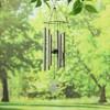 27"H Laser Cut Metal Hand Tuned Windchime, Buck, Scale "C" - 2 of 2