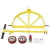55 Gallon Drum Dolly 1pk - 1200 lb Capacity Oil Barrel Drum Roller Cart - Low Profile Steel Oil Drum Caddy - 3 of 4