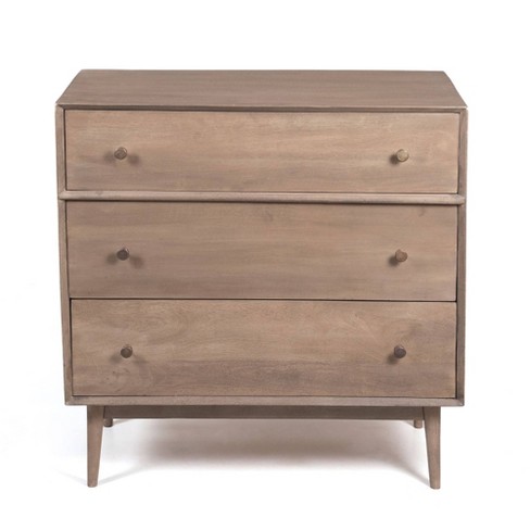 Sierra Three Drawer Chest Driftwood New Heights Target