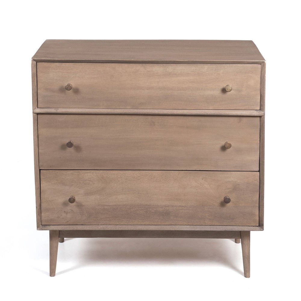 Photos - Dresser / Chests of Drawers Sierra Three Drawer Chest Driftwood - New Heights