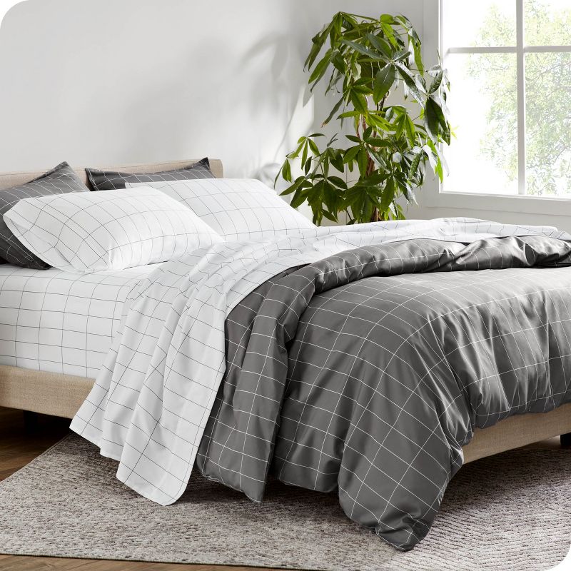 Double Brushed Duvet Set - Ultra-Soft, Easy Care by Bare Home, 3 of 7