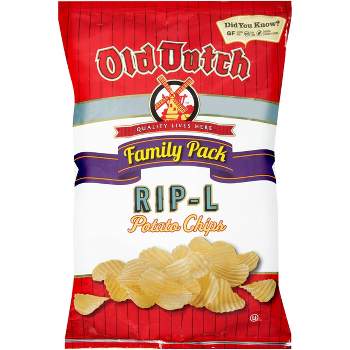 Old Dutch Family Pack Rip-L Potato Chip 10oz