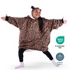 The Bare Homey - Kids Wearable Blanket - Fleece Side Pockets - 4 of 4