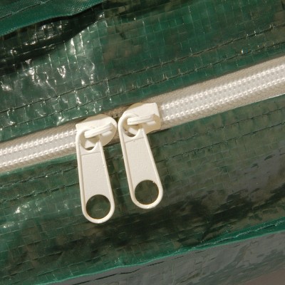 Green Heavy-Duty Christmas Tree Storage Bag with Handles