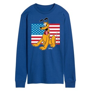 Men's - Disney - Americana Long Sleeve Graphic T-Shirt - 1 of 4