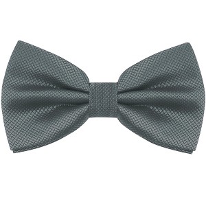 INSPIRE CHIC Men's Adjustable Solid Pre-tied Bow Tie - 1 of 4