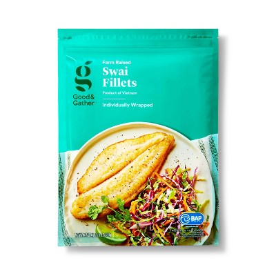 Farm Raised Swai Fillets - Frozen - 24oz - Good &#38; Gather&#8482;