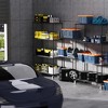 6 Tier Wire Shelf Shelving Unit 6000LBS Height Adjustable Metal Garage Storage Shelves With 4 Inch Wheels Leveling Feet Heavy Duty - 4 of 4