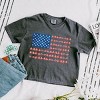 Simply Sage Market American Bow Flag Coquette Boxy Crop Top - 3 of 4