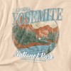 Yosemite National Park Vintage Adult T-Shirt Cream - 2 of 4
