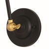 Vaxcel Alexis 1 - Light Swing Arm Lamp in  Oil Rubbed Bronze/Satin Gold - 3 of 4