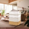 Laundry Hamper - 85L Large Laundry Basket with Leather Handles, Decorative Storage Basket for Blankets - 4 of 4