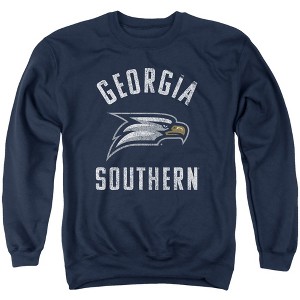 Georgia Southern University Official Eagles Logo Adult Crewneck Sweatshirt - 1 of 4