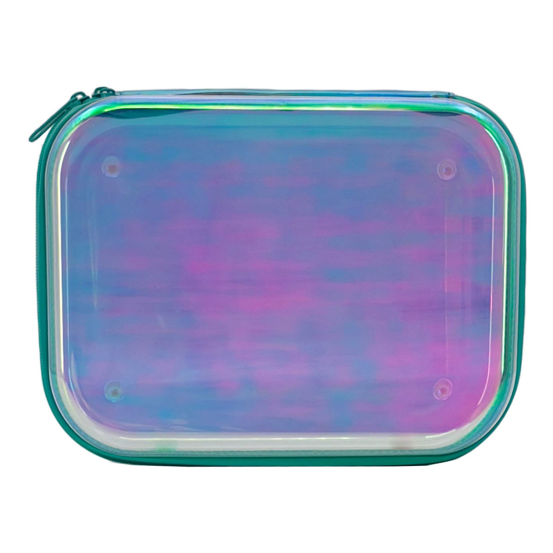 Hard Sided Zipper Pencil Case Iridescent - up&up™