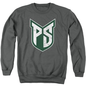 Portland State University Official Distressed Primary Logo Adult Crewneck Sweatshirt - 1 of 4