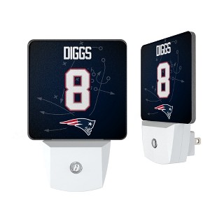 NFL New England Patriots Players Game Tactic Night Light 2-Pack - 1 of 4