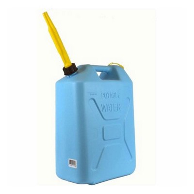 Scepter 5 Gallon Military Style Water Can Container w/ Flexible Reversible Spout