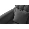 NicBex 85.4 Inch 3-seater Sofa with Tufted Back Cushions and 2 Pillows for Office,Living Room,Apartment - 4 of 4