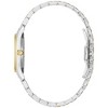 Bulova Ladies' Classic Diamond 3-Hand Quartz Two Tone Gold Stainless Steel Watch, 16 Diamonds, Mother-of-Pearl Dial, Curved Mineral Crystal - 2 of 4
