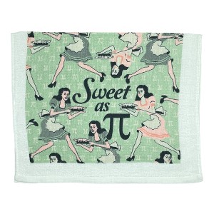 Sweet As Pi Funny Mathmatical Pie Baking Tea Towel - Crazy Dog Tea Towel Sweet As Pi - 1 of 4