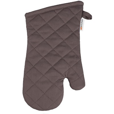 13 2pk Oven Mitt Maroon - MU Kitchen