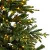 Nearly Natural 7-ft Montreal Spruce Artificial Christmas Tree with 650 Warm White LED Lights and 1575 Bendable Branches - 3 of 4