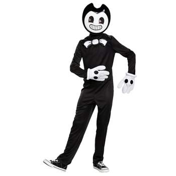 Boys' Bendy and the Ink Machine Classic Costume - 7-8 - Black