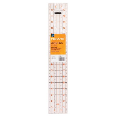 Fiskars 18'' Acrylic Ruler