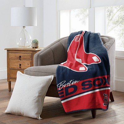 MLB Boston Red Sox 46&#34;x60&#34; Spirited Silk Touch Throw Blanket_2